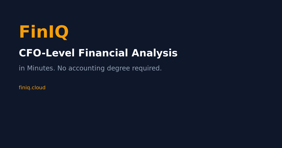FinIQ — Board-Ready Financial Briefings Within Minutes | FinIQ